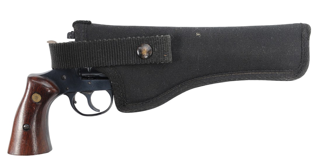Harrington & Richardson Model 904 22LR Double Action Revolver with Holster FFL AY066712 (F1S1) - 9