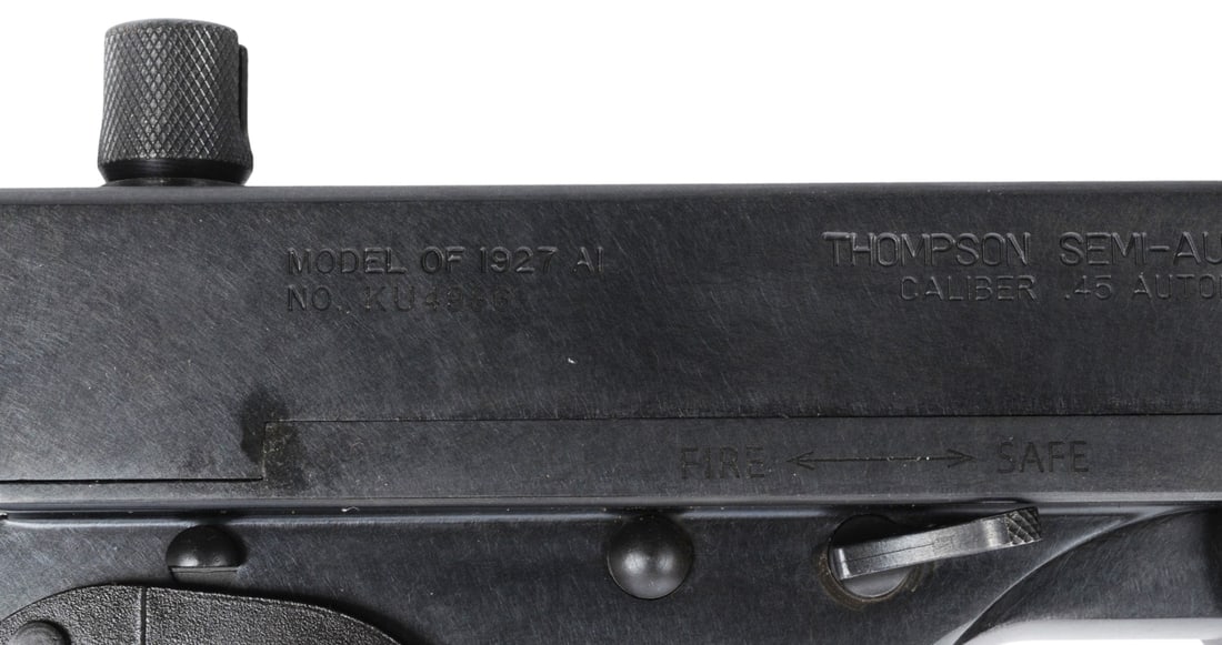 Auto Ordnance Model 1927A1 Thompson 45 ACP Semi Auto Rifle FFL KU966 (J4H1) - 8