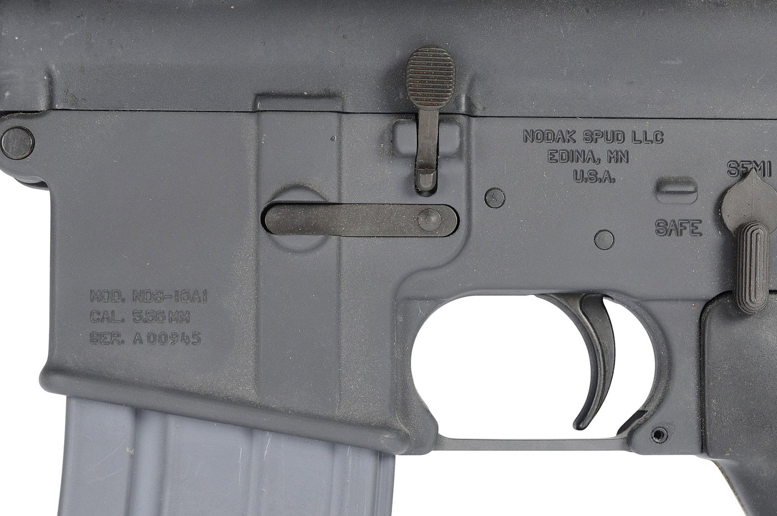 Nodak Spud NDS-16A1 5.56x45mm Semi-auto Rifle FFL Required: A00945 (RBX1) - 8