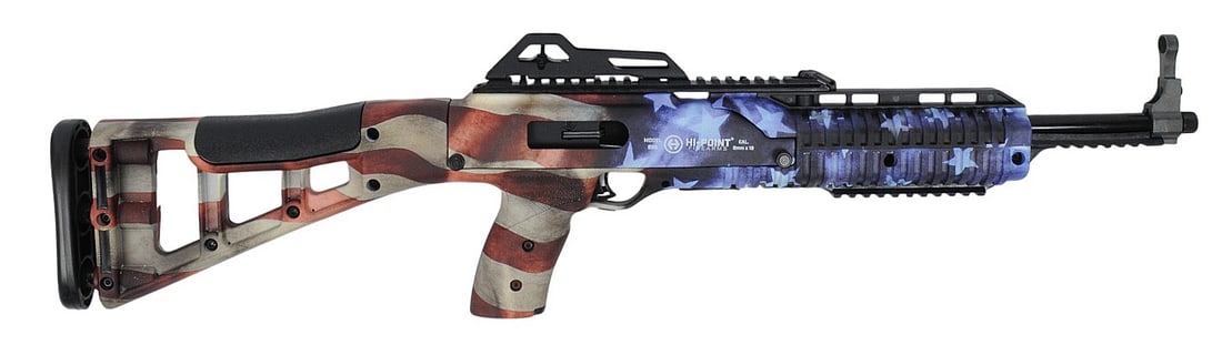Hi-point Model 995 9x19mm Semi-auto Rifle FFL Required: F247699 (J4H1): A Hi-point Model 995 9x19mm Semi-auto Rifle that is in very good condition with a bright and defined bore. The action appears to function properly, and the finish shows minor wear with a nice