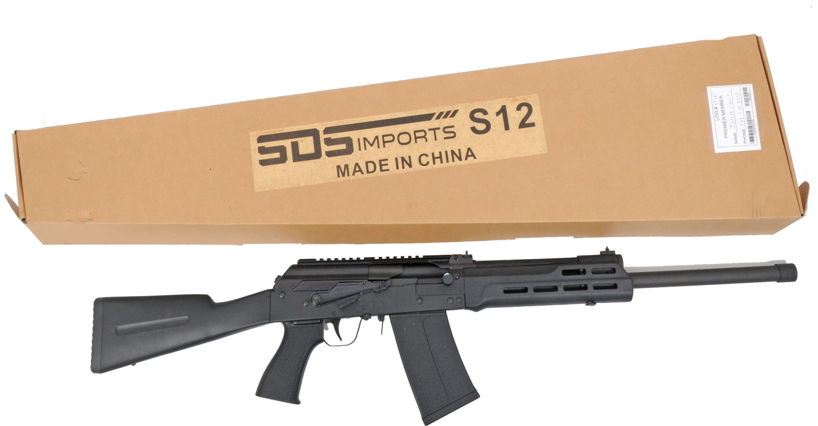 SDS S12 12 Gauge Semi-auto Shotgun FFL Required: S000558 (J4H1) - 11