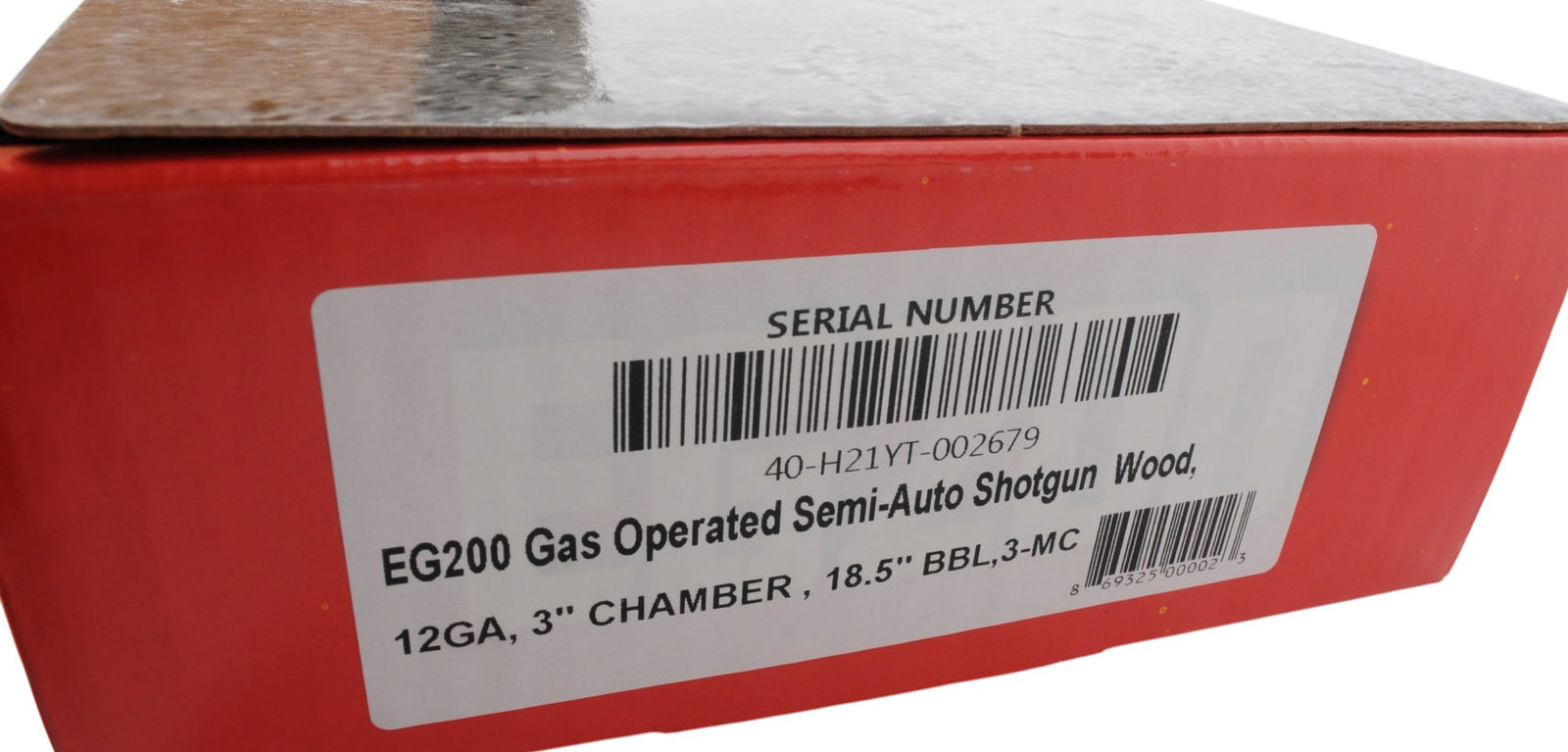 PW ARMS EG200 12 Gauge Semi-auto Shotgun FFL Required: 40-H21YT-002679 (J4H1) - 13