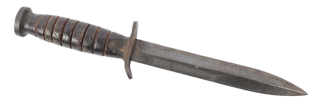 US Army WWII issue M3 Fighting Knife (A1F) - 2