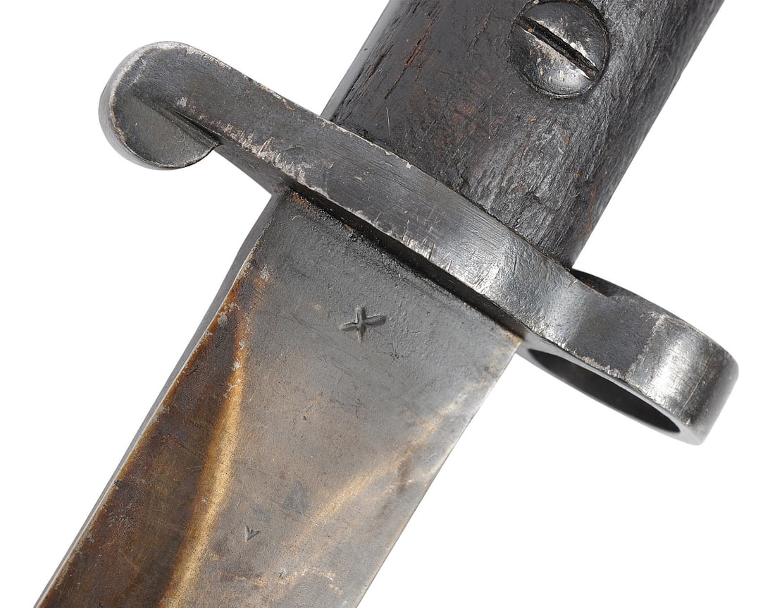 British Military Pre-WWI era P1888 MK1 Type 2 Lee Metford Rifle Bayonet (A) - 3
