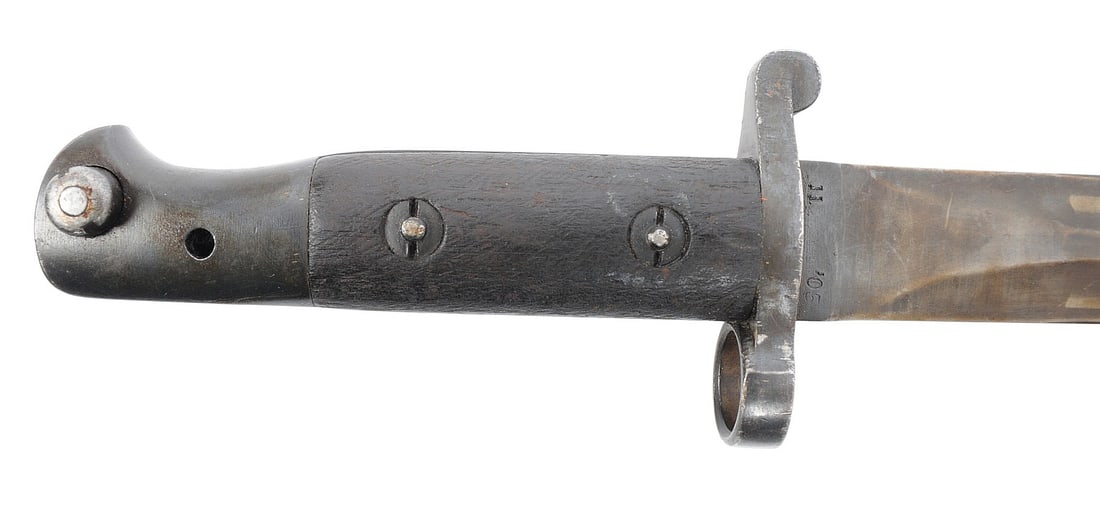 British Military Pre-WWI era P1888 MK1 Type 2 Lee Metford Rifle Bayonet (A) - 4