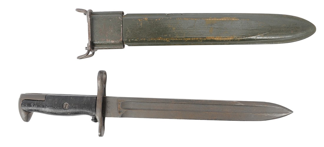 US WW2 M1 Garand M1905 Bayonet (A) (1 of 9)
