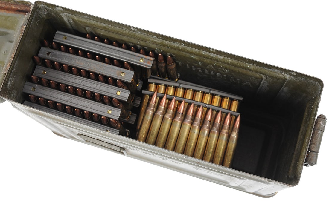 Surplus 5.56mm on Stripper Clips Lot of 340 Rds. (RLR) - 2