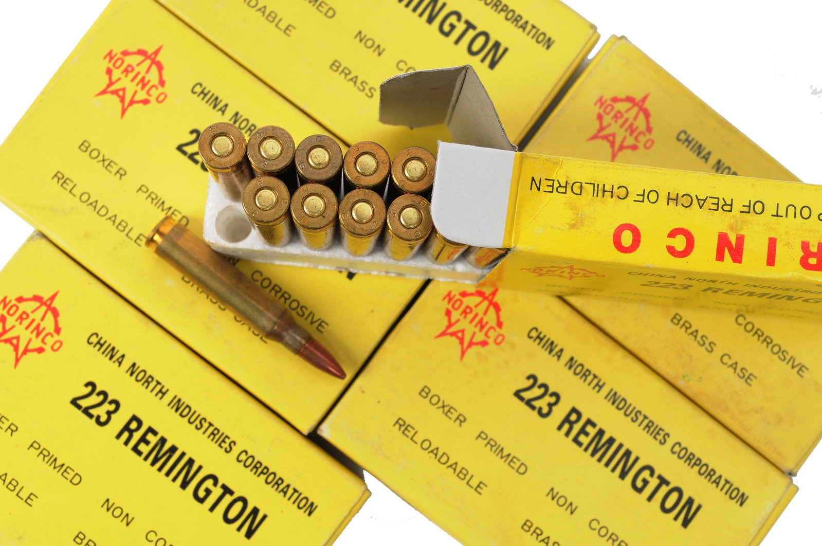 Chinese/Russian .223 Rem Ammo Lot of 240 Rounds (JGD) - 4