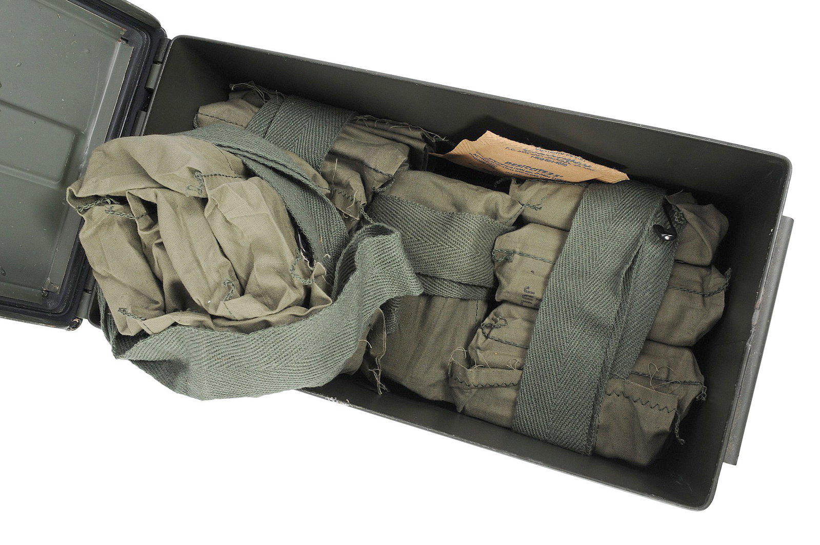 US Military Surplus 30 Carbine Bandolier Lot of 660 Rds. on Stripper Clips (RLR) - 3