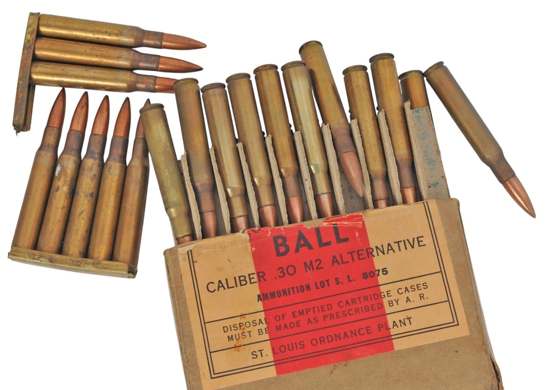 Group Lot of US Military WWII 30-06 Ammunition (RLR) - 5