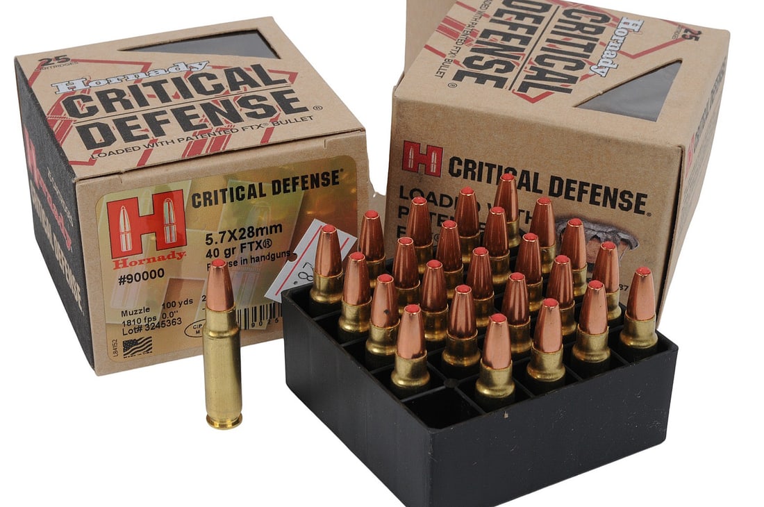 Hornady Critical Defense 5.7x28mm Lot of 50 Rds. (JGD) - 2