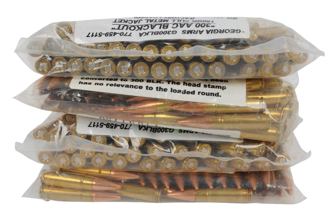 Georgia Arms 300 Black Out Lot of 200 Rds. (S2F) - 2