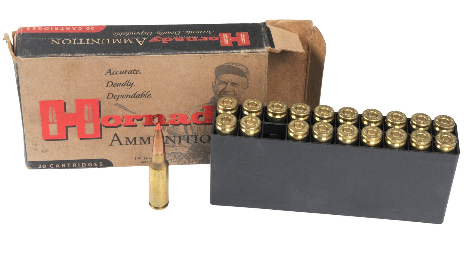 Winchester / Hornady 300 Win Mag and 6.5 Grendel Lot of 62 Rds. with 15 Rd 6.5 Magazine (DMW) - 6