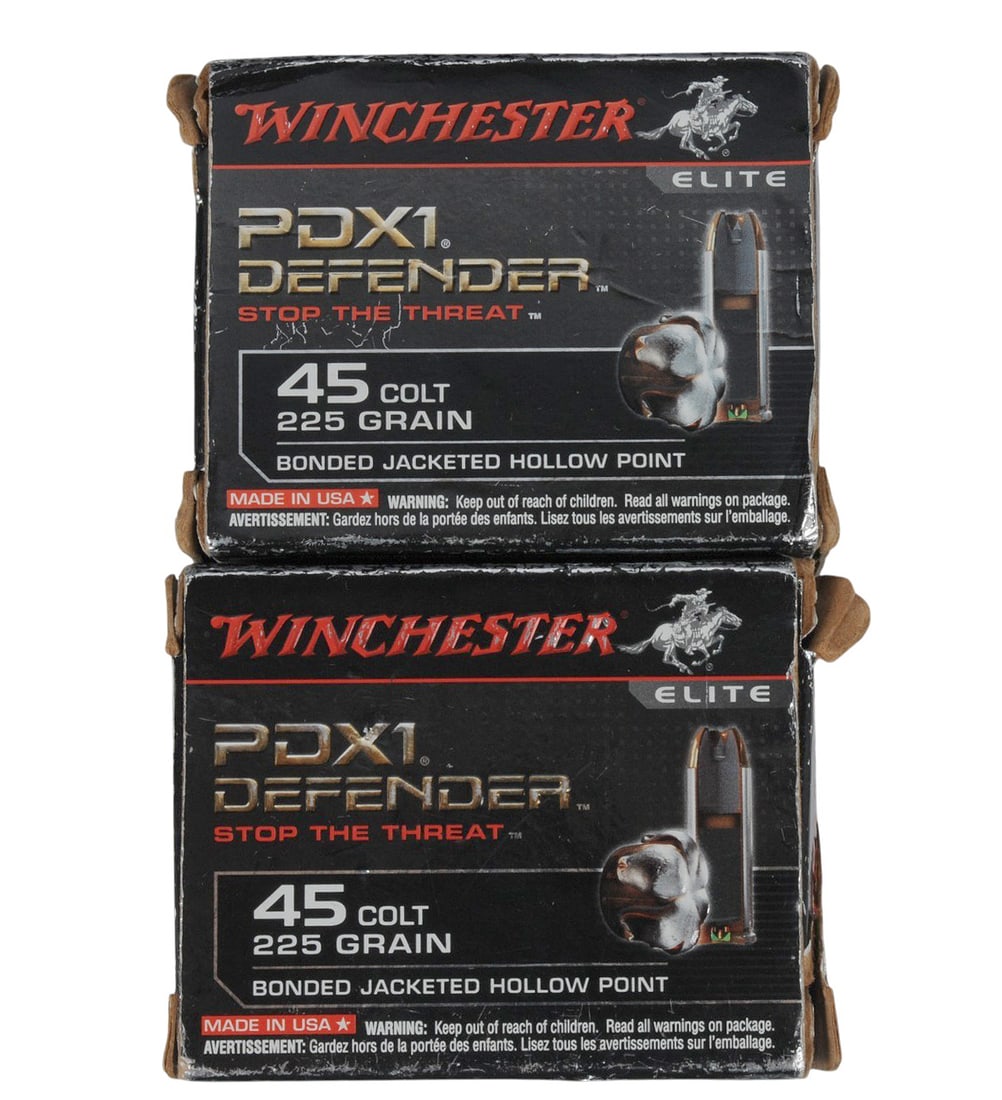Winchester PDX1 Defender 45 LC Lot of 50 Rds. (DMW) - 2