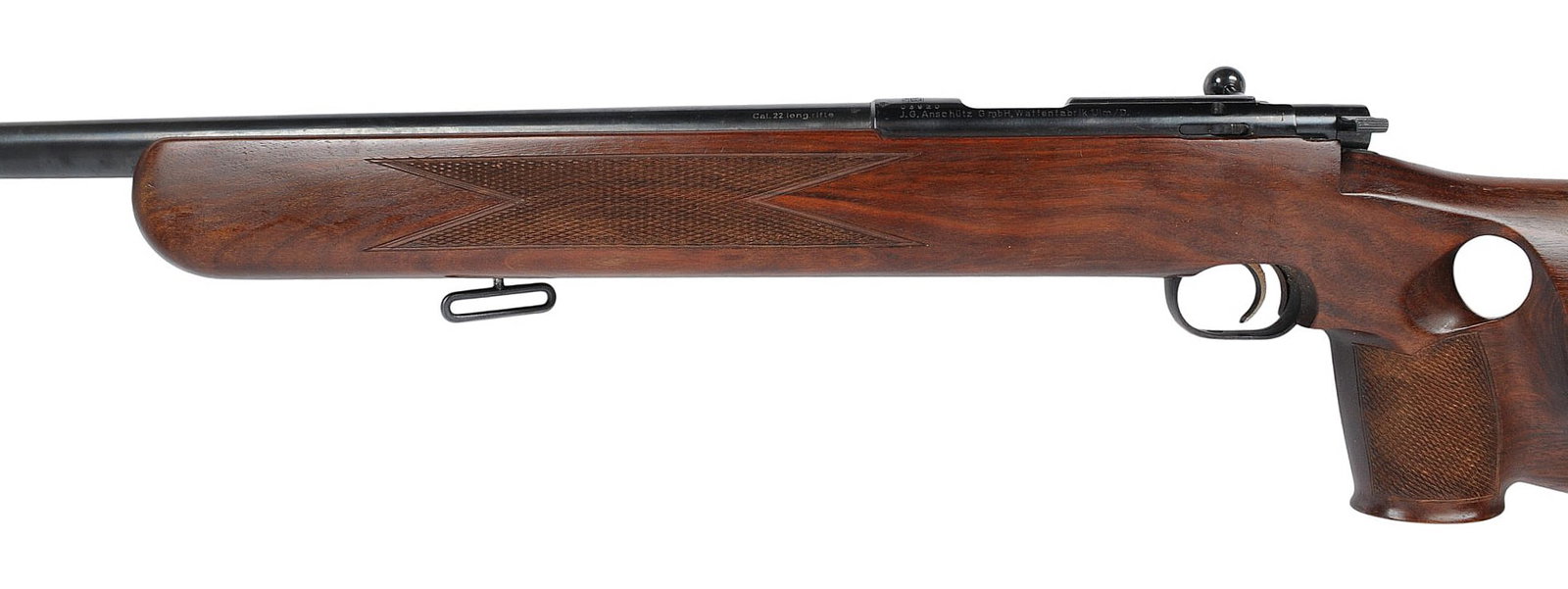 German Anschutz Super Match Model 54 .22LR Single Shot Rifle FFL Required: 03920 (R2D1) - 11
