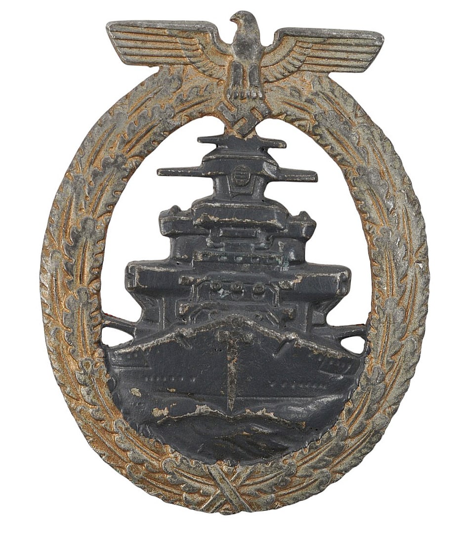 *German WWII High Seas Fleet Badge (APL) (1 of 4)
