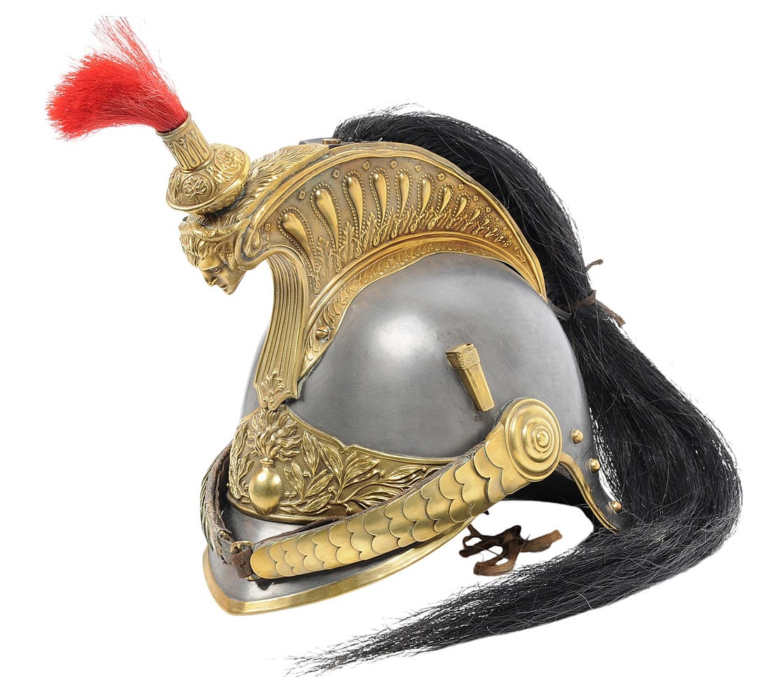 French Model 1874 Military Parade Helmet (TAF) (1 of 18)