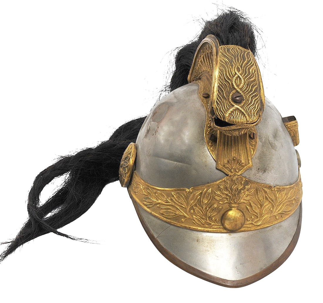 French Model 1874 Military Parade Helmet (HKR) - 2