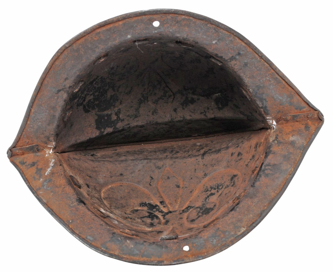 Embossed Fleur De Lis 17th Century German Munich Guard Morion Helmet (TAF) - 8