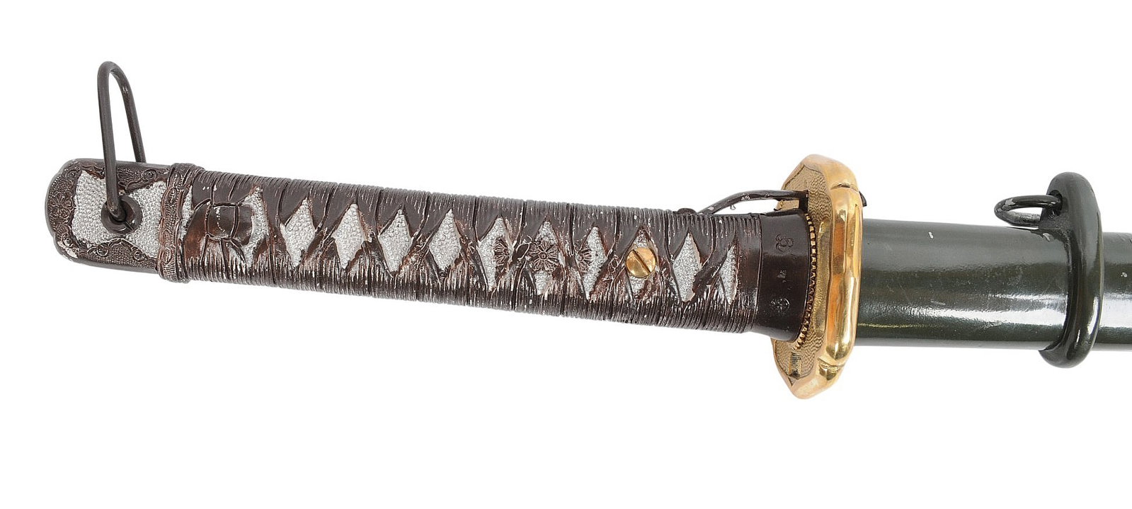 Imperial Japanese Army WWII era NCO Shin-Gunto Samurai Sword (RM) - 11