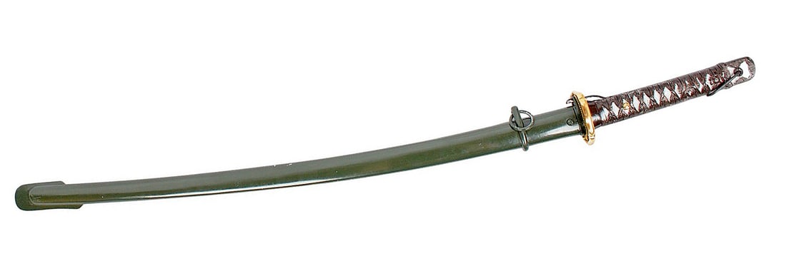 Imperial Japanese Army WWII era NCO Shin-Gunto Samurai Sword (RM) - 13