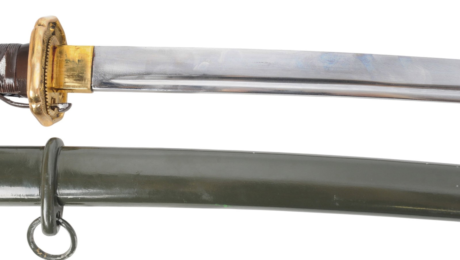 Imperial Japanese Army WWII era NCO Shin-Gunto Samurai Sword (RM) - 4