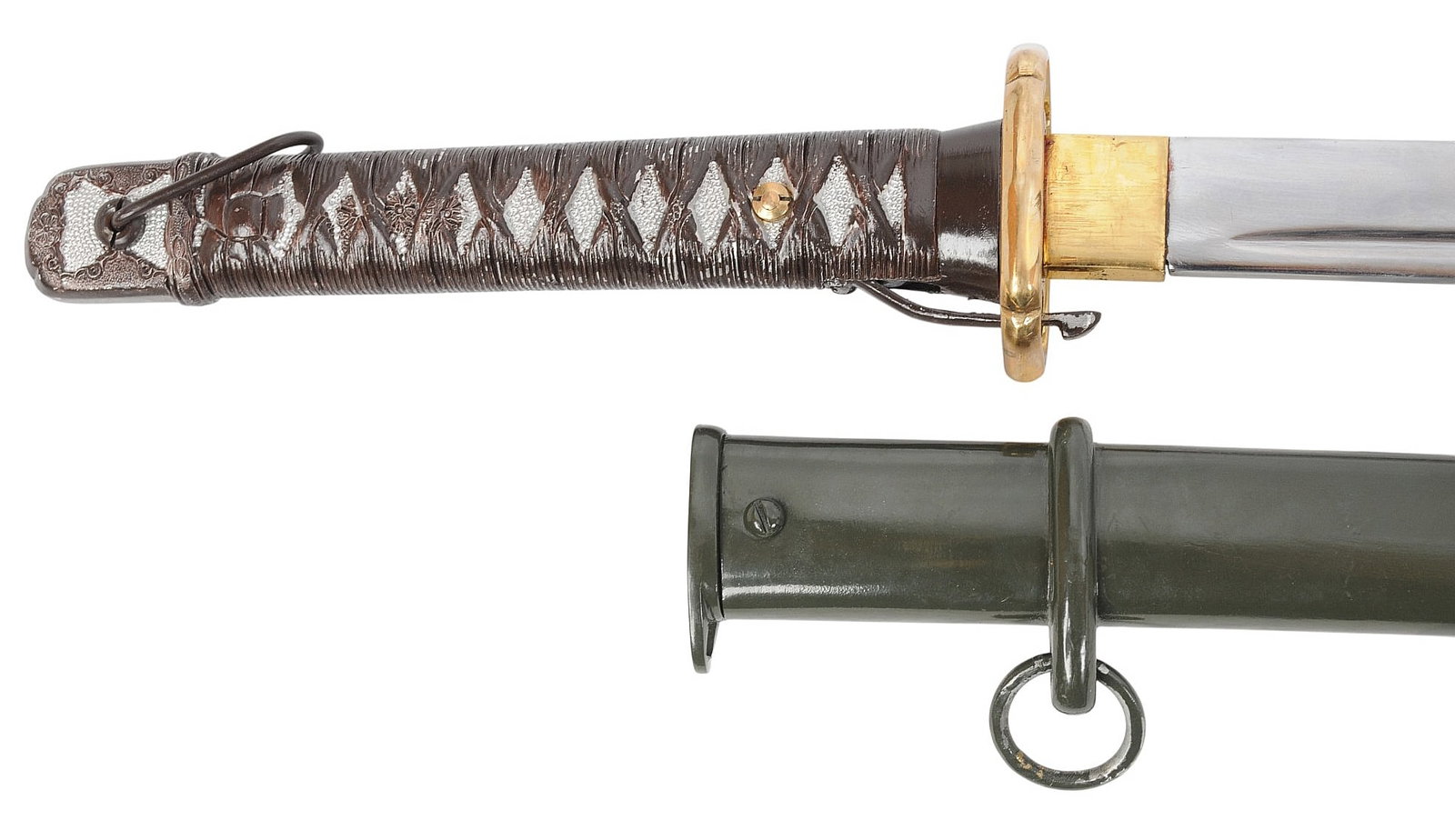 Imperial Japanese Army WWII era NCO Shin-Gunto Samurai Sword (RM) - 5