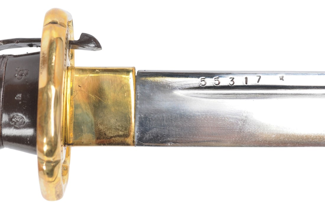 Imperial Japanese Army WWII era NCO Shin-Gunto Samurai Sword (RM) - 6