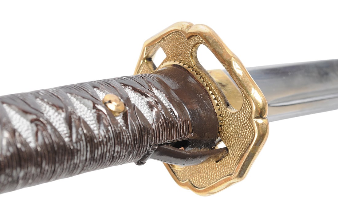 Imperial Japanese Army WWII era NCO Shin-Gunto Samurai Sword (RM) - 8
