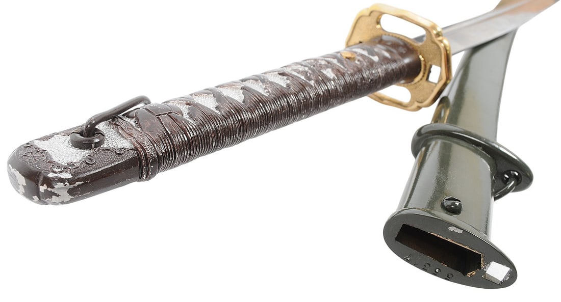 Imperial Japanese Army WWII era NCO Shin-Gunto Samurai Sword (RM) - 9