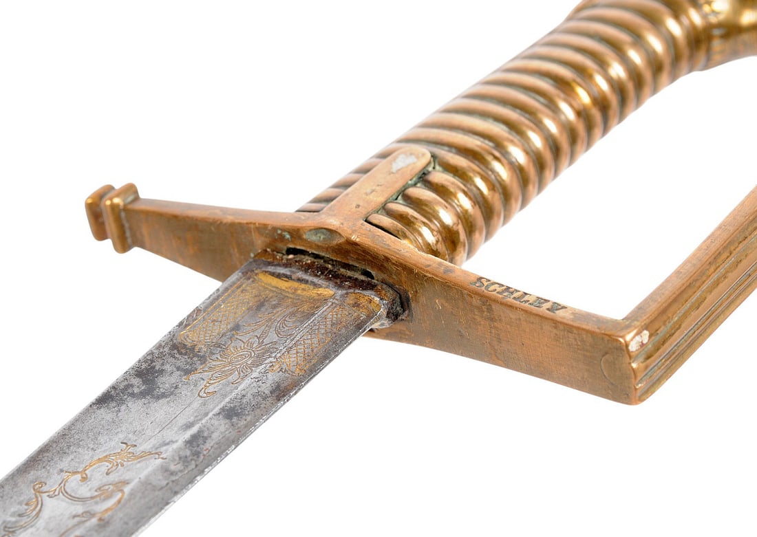 French Napoleonic era "National Guard" Brass Lion-Pommel Saber (RM) - 18