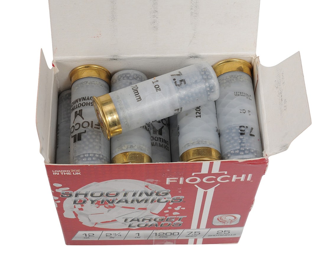 Federal and Fiocchi 12 Ga. Box Lot of 100 Shells (J2L) - 4