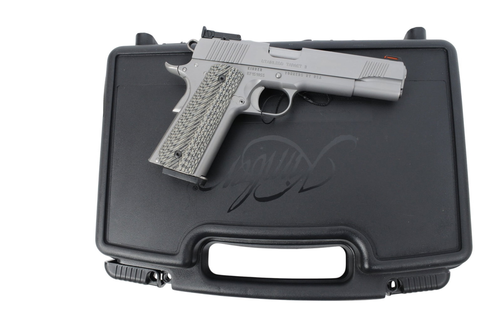 Kimber Stainless Target II 9mm Semi Auto Pistol FFL KF151055 (RM1) - 8