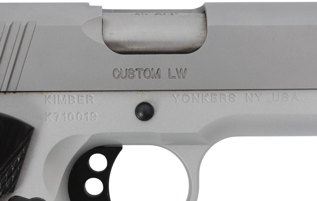 Kimber Custom LW 45 ACP Semi Auto Pistol FFL K710019(M2P1) - 2