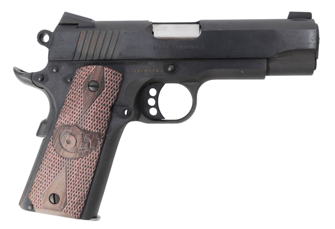 Colt Combat Commander 9mm Semi Auto Pistol FFL 9XE04743 (RBX1) (1 of 9)
