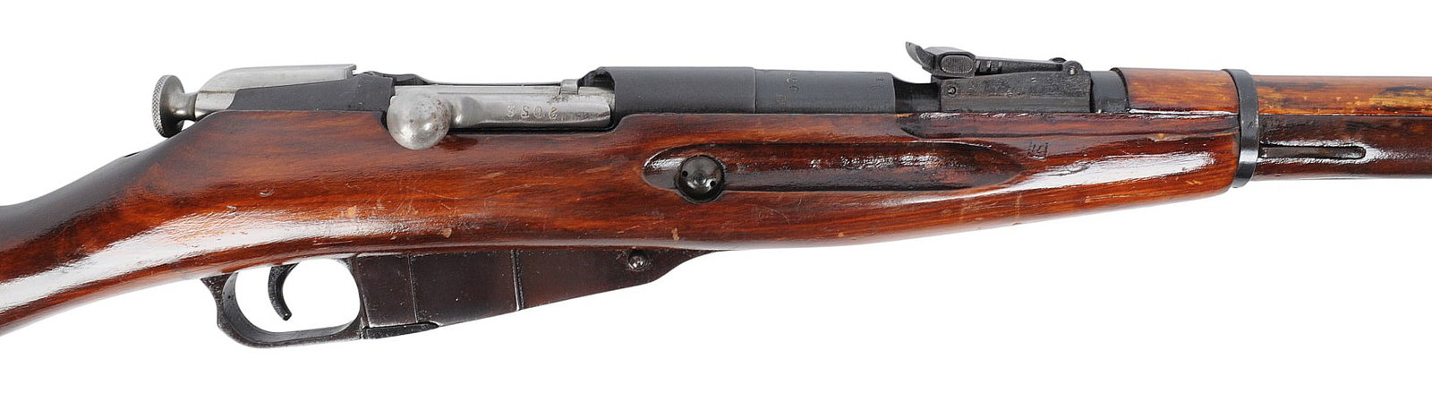 Russian WWII M44 Mosin Nagant 7.62x54mm Bolt Action Carbine FFL 11873 (RM1) - 2