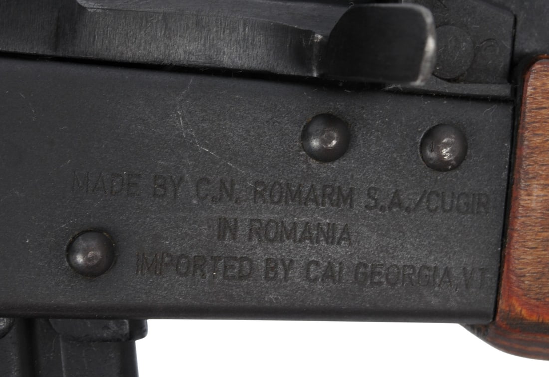 Century / Cugir Romanian WASR-10/63 7.62x39mm Under Folding Semi Auto Rifle FFL 1971DG2097 (S3D1) - 3