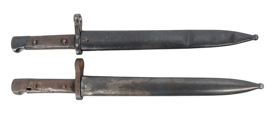 Austro-Hungarian World War I Steyr M95 Bayonet Lot of 2 (CWA) - 2