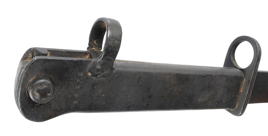 Turkish Military 1950-60s era FN/FAL Erzalt Rifle Bayonet (A) - 4