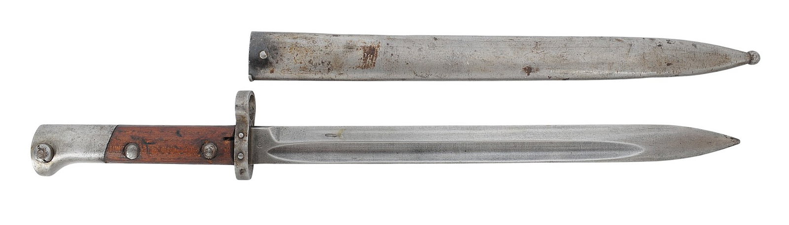Czech Military WWII era VZ-24 Mauser Rifle Bayonet (A) - 2