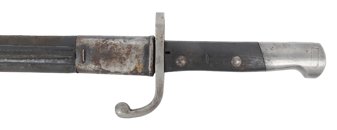 Brazilian Military WWI-WWII issue M-1908 Mauser Rifle Bayonet (A) - 6