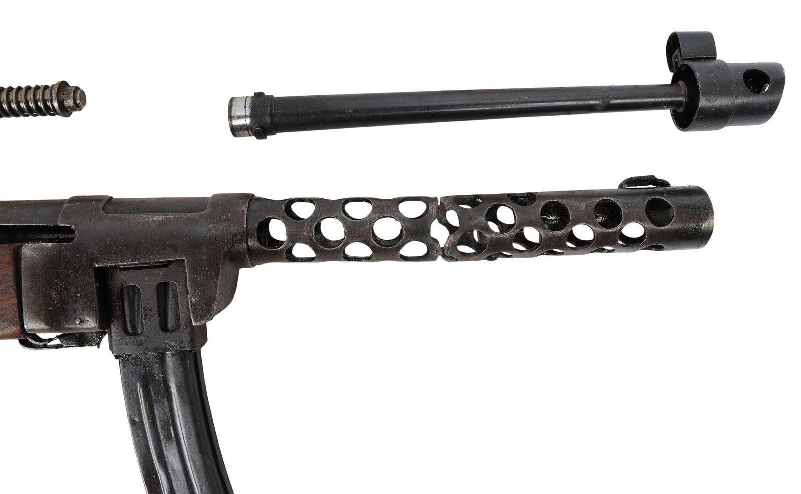 Cold War era Yugoslavian Zastava M49 7.62x25 SMG Parts Kit & Original Barrel (CWA1) - 6