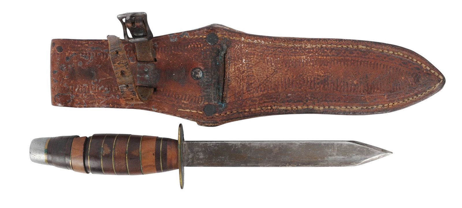 Vintage Pair of Theater and Commerial Made Fighting Knives (R3M) - 3
