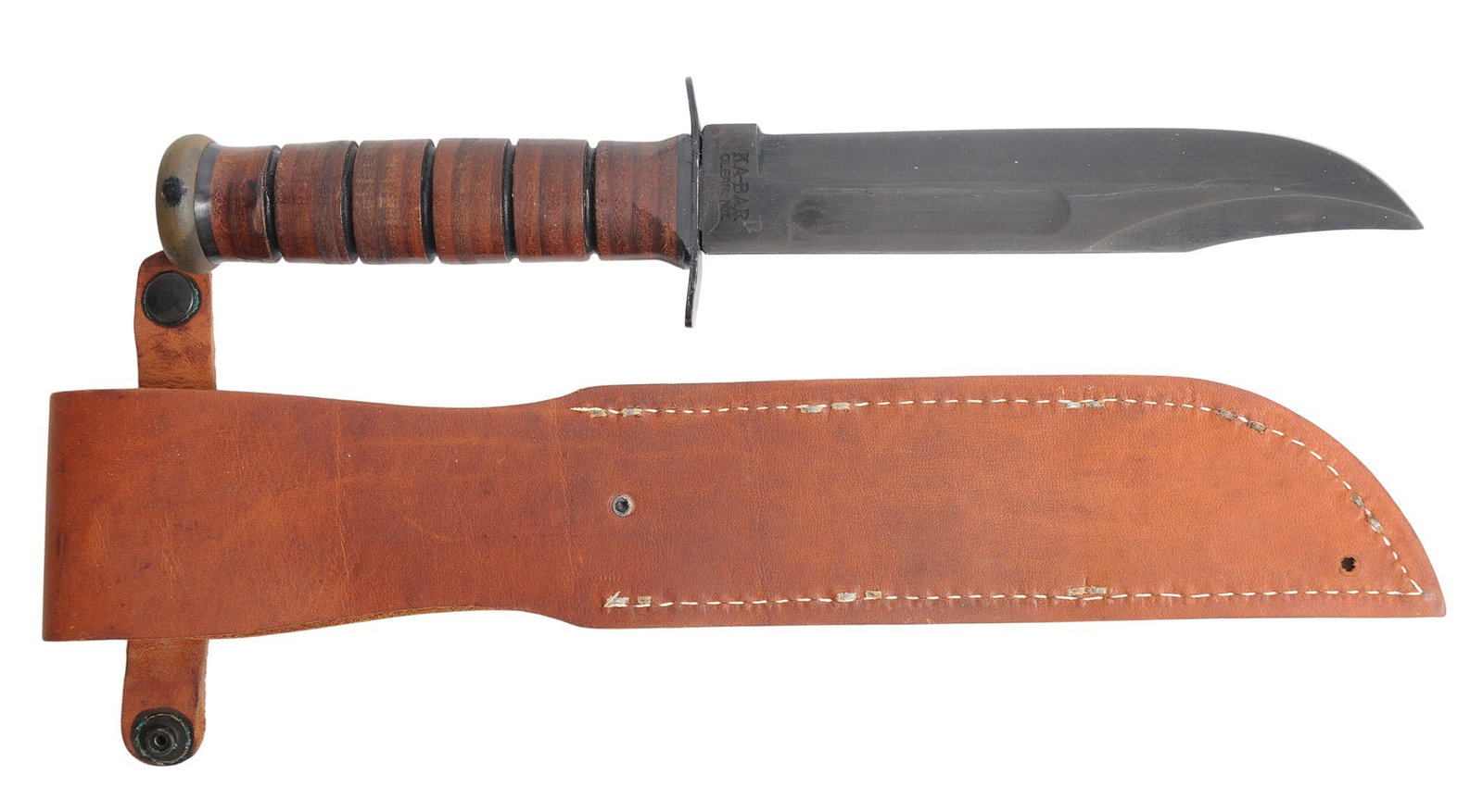 New Production USMC Marked Ka-Bar Fighting Knife with Original Box (KTS) - 7