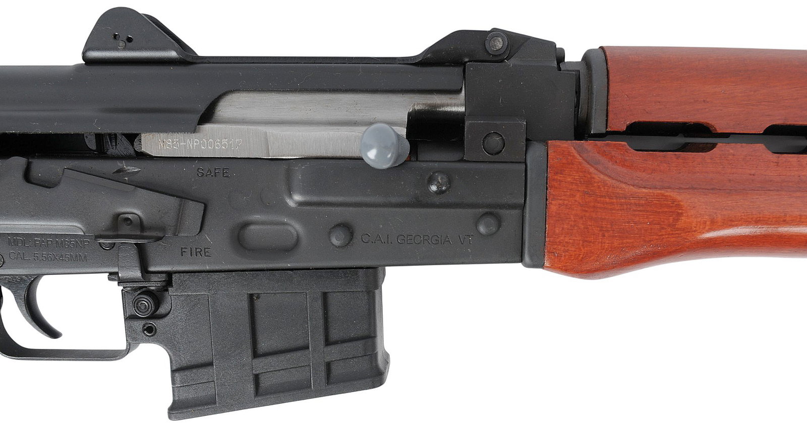 Serbian Zastava PAP M85NP 5.56mm Semi Auto Pistol FFL M85-NP006517 (W3M1) - 2