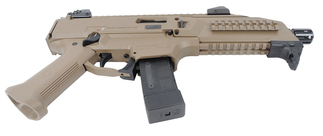 Czech CZ Scorpion EVO 3 S1 9mm Semi Auto Pistol FFL E012526 (W3M1) - 3