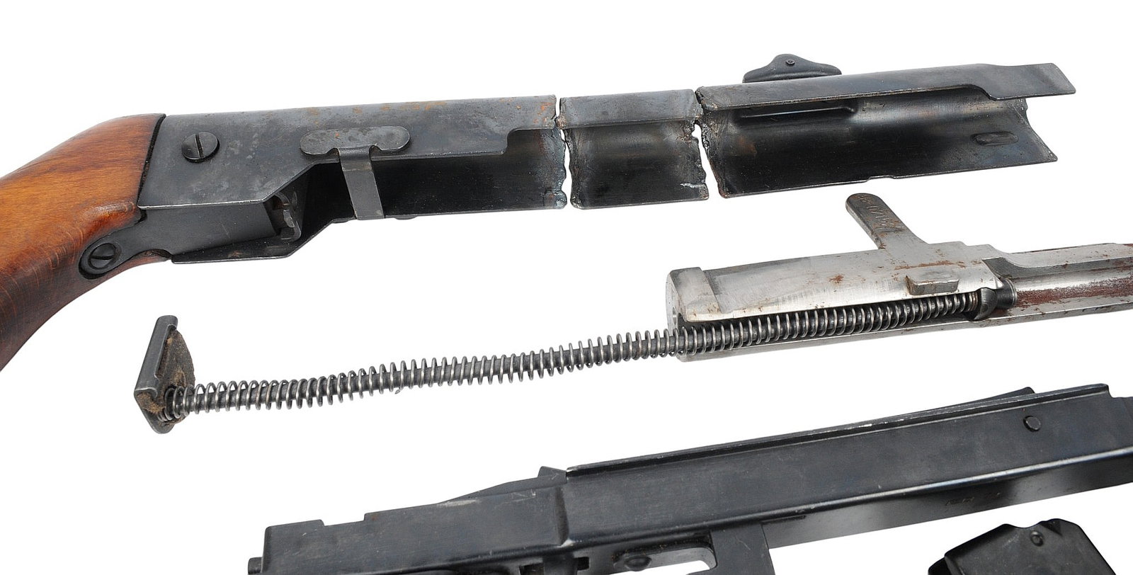Cold War Era Polish PPS-43/52 7.62x25 Parts Kit, Magazines With Live Barrel (CWA1) - 4