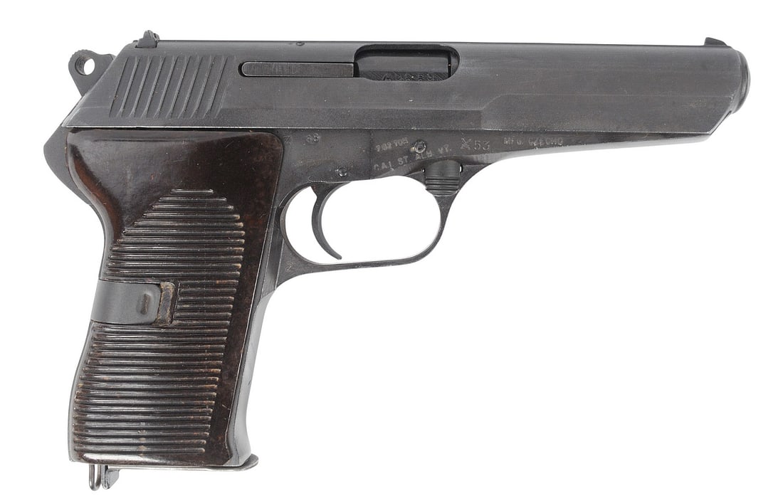 Czech CZ52 7.62x25mm Tokarev Semi-auto Pistol FFL Required: A9669 (GAX1) - 2
