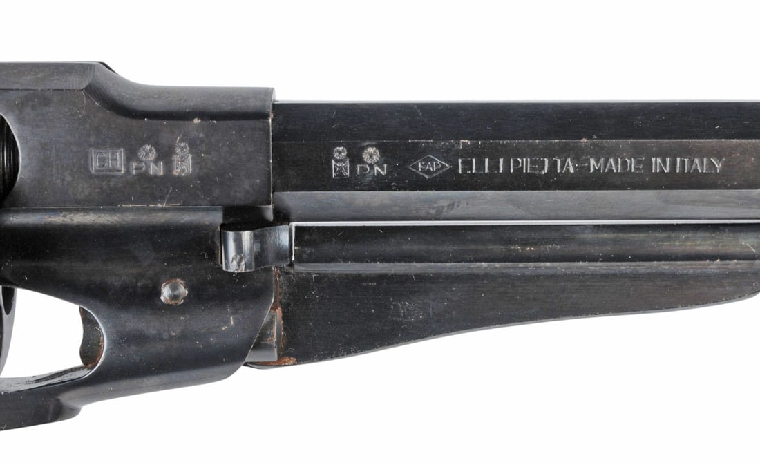 Italian Uberti Pietta Remington Model 1860 New Army 44 Cal. SA Percussion Revolver (A1) - 2