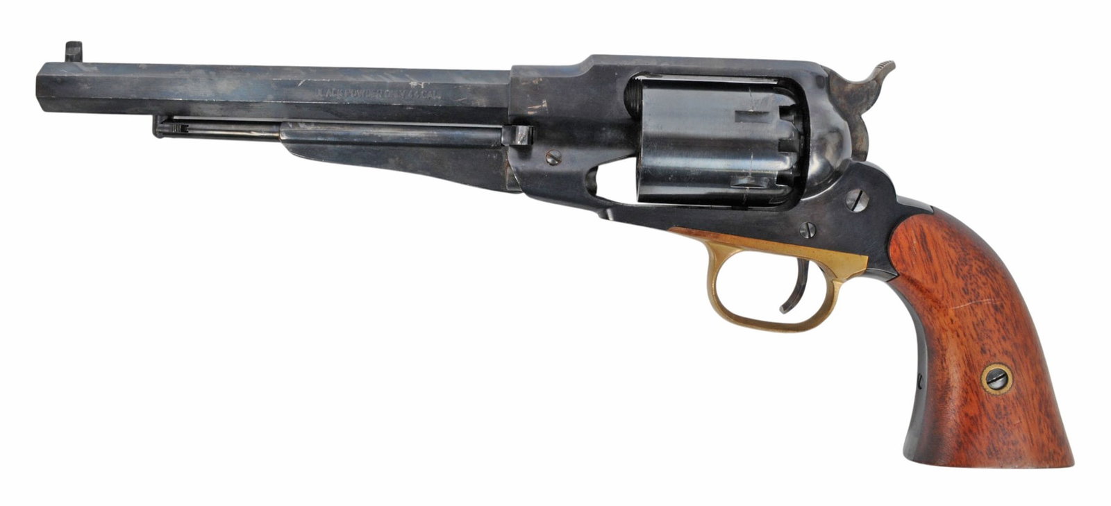 Italian Uberti Pietta Remington Model 1860 New Army 44 Cal. SA Percussion Revolver (A1) - 4